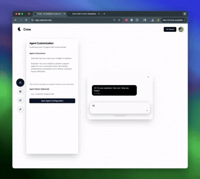 Crow AI Copilot Demo